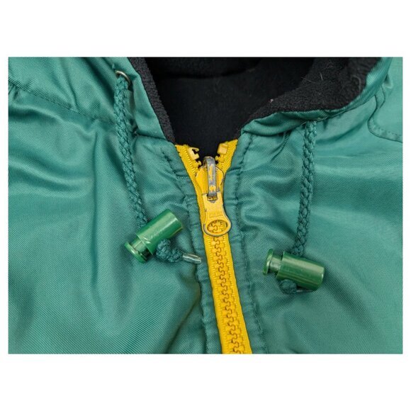 Green Bay Packers Vintage NFL Pro Player Reversible Puffer Style Jacket Size M/L - Picture 7 of 14